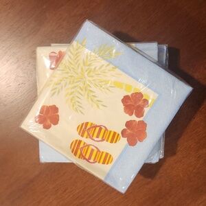 [NIP] Four Pack Party House "Sandy Cove" Napkins - 24 Count